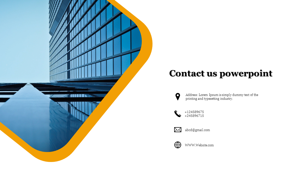 Free - We have the Best Collection of Contact us PowerPoint
